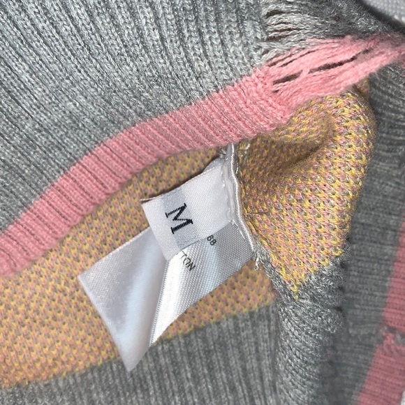 Rare Distressed Kendall Lane Sweater Pop Lighting - Picture 7 of 12